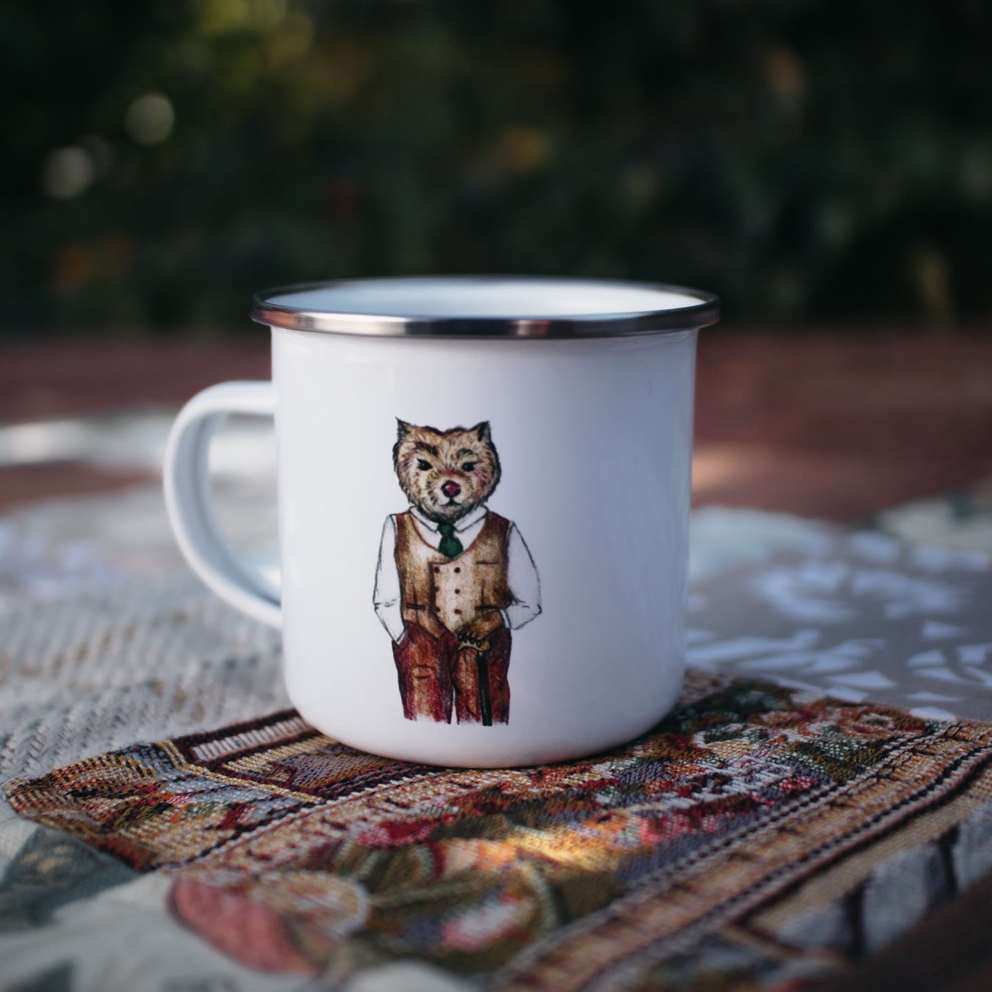 Distinguished Wombat - Camp Mug