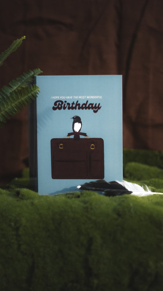 Birthday Card - Willy Wag Tail