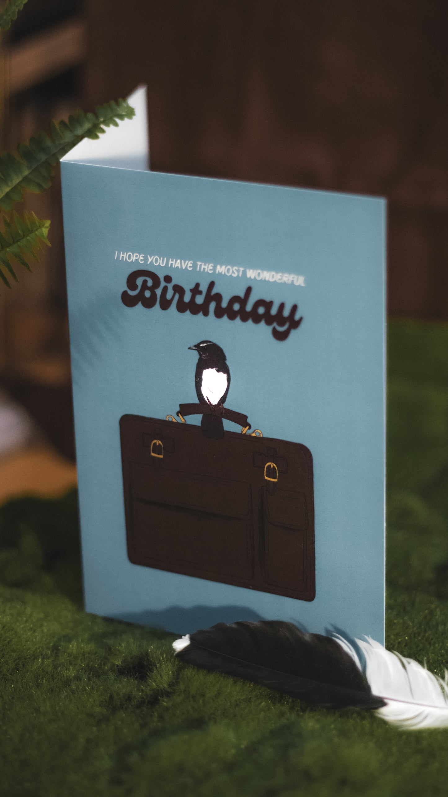 Birthday Card - Willy Wag Tail