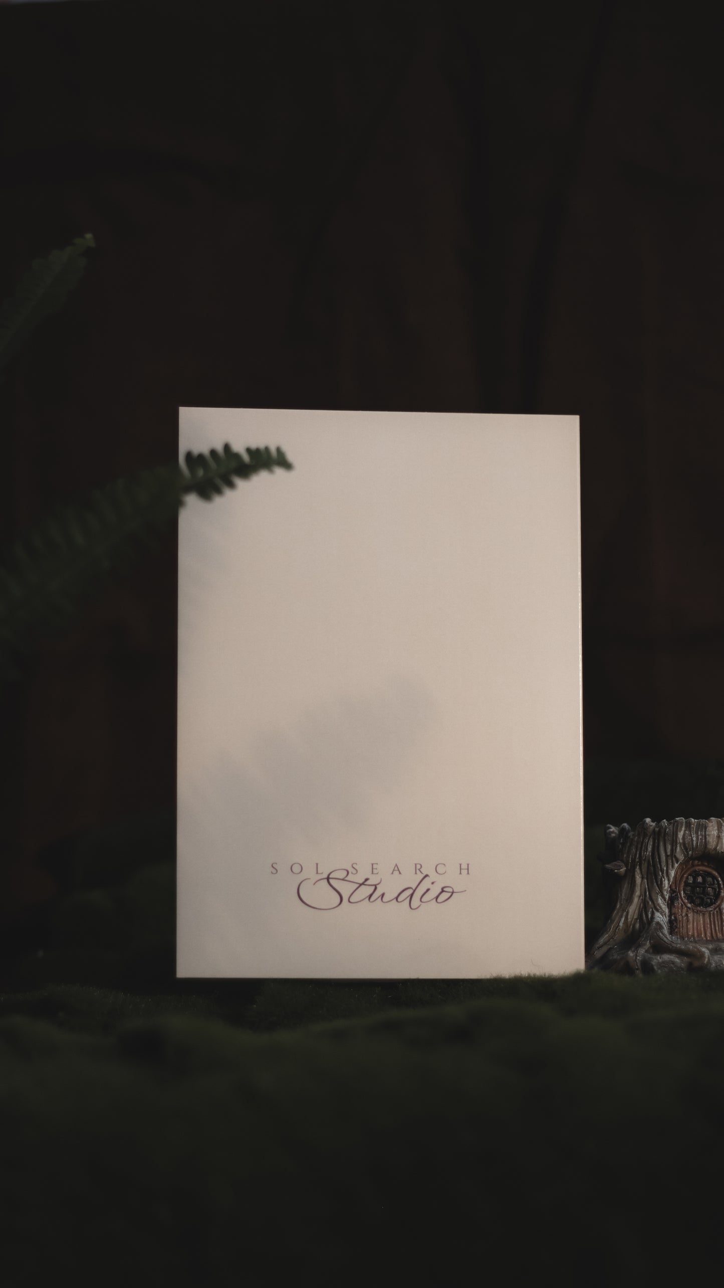 Birthday Card - Fox Florals